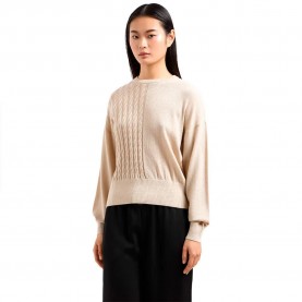 блуза,дамски,пуловери,дамски,плетени,дрехи,armani,exchange,xw000121,af11956,sweater,beige,(mirage)