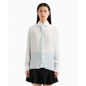 риза,с,дълъг,ръкав,дамски,блузи,дамски,ризи,armani,exchange,xw000148,af10856,long,sleeve,shirt,blue,(reflection)