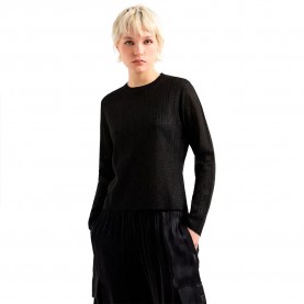 блуза,дамски,пуловери,дамски,плетени,дрехи,armani,exchange,xw000114,af11957,sweater,black