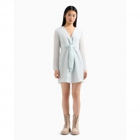 рокля,дамски,поли,и,рокли,armani,exchange,xw000223,af10856,long,sleeve,short,dress,blue