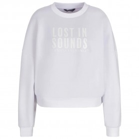 блуза,дамски,блузи,armani,exchange,xw000275,af12819,sweatshirt,white