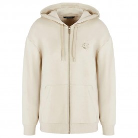 блуза,дамски,блузи,armani,exchange,xw000318,af12217,full,zip,sweatshirt,beige