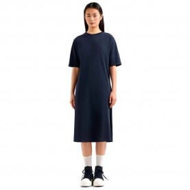 рокля,дамски,поли,и,рокли,armani,exchange,xw000353,af10359,short,sleeve,midi,dress,blue