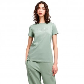 тениска,дамски,тениски,armani,exchange,xw000387,af10354,short,sleeve,t,shirt,green