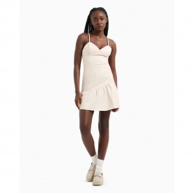 рокля,дамски,поли,и,рокли,armani,exchange,xw000420,af12807,dress,beige
