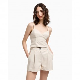 къси,панталони,дамски,панталони,armani,exchange,xw000423,af12807,shorts,beige