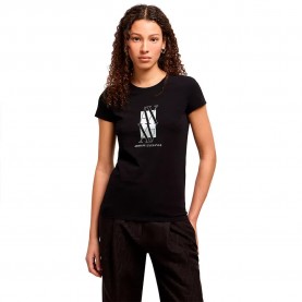 тениска,дамски,тениски,armani,exchange,xw000511,af11929,short,sleeve,t,shirt,black