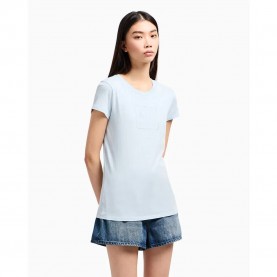 тениска,дамски,тениски,armani,exchange,xw000530,af10359,short,sleeve,t,shirt,infinitum,(white)