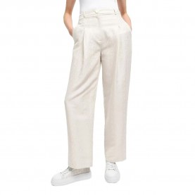 панталони,дамски,панталони,armani,exchange,xw000564,af12058,high,waist,pants,white,(iso,iso,monogram)