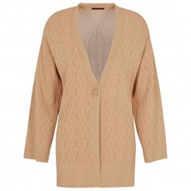 жилетка,дамски,пуловери,дамски,плетени,дрехи,armani,exchange,xw000579,af12875,cardigan,beige