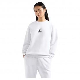 блуза,дамски,блузи,armani,exchange,xw000821,af10818,sweatshirt,white