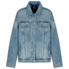 яке,дамски,якета,и,палта,armani,exchange,xw000902,af10869,denim,jacket,blue