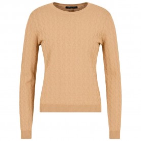 блуза,дамски,пуловери,дамски,плетени,дрехи,armani,exchange,xw000910,af10352,sweater,wood,g,logo,allover,(beige)