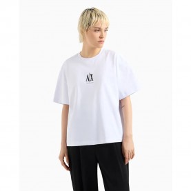 тениска,дамски,тениски,armani,exchange,xw001182,af15085,short,sleeve,t,shirt,white
