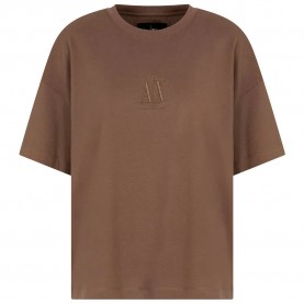 тениска,дамски,тениски,armani,exchange,xw001182,af15085,short,sleeve,t,shirt,brown
