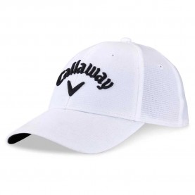 Юношеска шапка Callaway HW CG Tour junior cap - White (White / Black) юношеска,шапка,всички,шапки,callaway,hw,cg,tour,junior,cap,white,(white,black)
