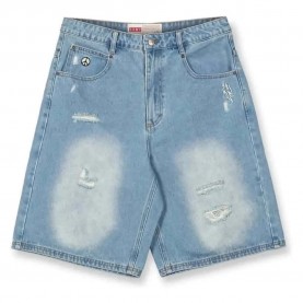 къси,панталони,мъжки,панталони,grimey,peace,within,baggy,denim,shorts,blue