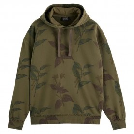 суичър,мъжки,пуловери,scotch,&,soda,179902,loose,fit,hoodie,green