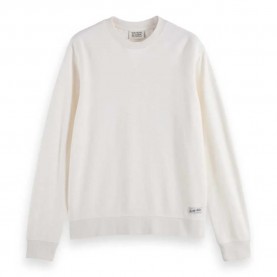 блуза,мъжки,пуловери,scotch,&,soda,180067,regular,fit,sweatshirt,white,(swan)