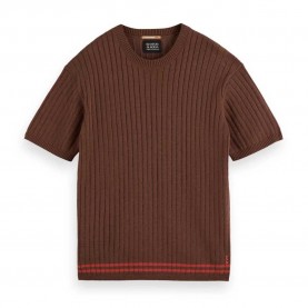 тениска,мъжки,тениски,scotch,&,soda,180087,t,shirt,brown