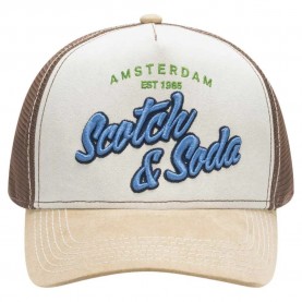 шапка,всички,шапки,scotch,&,soda,altos,adjustable,trucker,cap,dark,beige,(beige)
