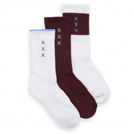 чорапи,дамски,чорапи,scotch,&,soda,ss123268,crew,socks,3,pairs,red,white,(white)