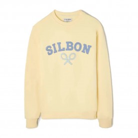 блуза,мъжки,пуловери,silbon,raqueta,media,sweatshirt,yellow