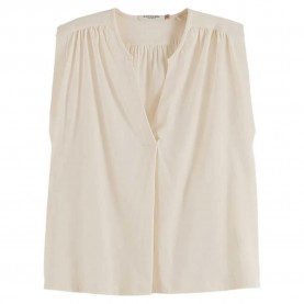тениска,дамски,тениски,scotch,&,soda,drapey,sleeveless,v,neck,t,shirt,soft,ice,(beige)