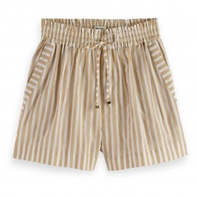 панталони,дамски,панталони,scotch,&,soda,lurex,high,waist,pants,desert,sand,stripe,(beige)