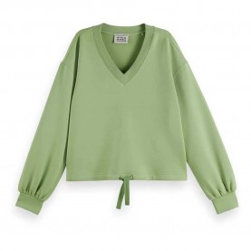блуза,дамски,блузи,scotch,&,soda,modal,sweatshirt,pistachio,(green)