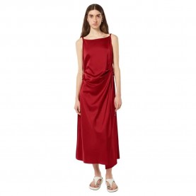 рокля,дамски,поли,и,рокли,scotch,&,soda,satin,dress,red
