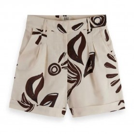 панталони,дамски,панталони,scotch,&,soda,ufj00688n,high,waist,pants,beige,(inky,sun,linen)