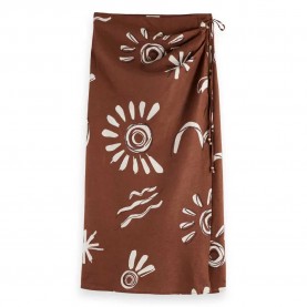 пола,дамски,поли,и,рокли,scotch,&,soda,ufs00722m,skirt,brown