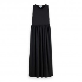рокля,дамски,поли,и,рокли,scotch,&,soda,ufu00610t,sleeveless,midi,dress,black