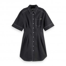 рокля,дамски,поли,и,рокли,scotch,&,soda,ufu00613t,short,dress,black