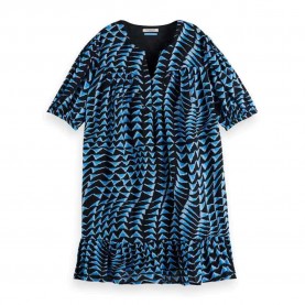 рокля,дамски,поли,и,рокли,scotch,&,soda,ufu00619t,short,dress,blue