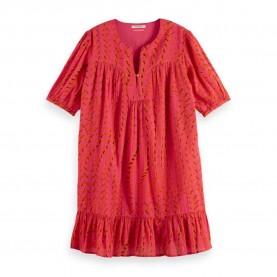 рокля,дамски,поли,и,рокли,scotch,&,soda,ufu00619t,short,dress,red