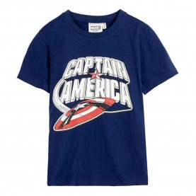 Тениска Marvel Avengers short sleeve T-shirt - Blue (Blue) тениска,мъжки,тениски,дамски,тениски,marvel,avengers,short,sleeve,t,shirt,blue,(blue)