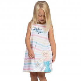 Рокля Disney Frozen sleeveless short dress - White (Multicolor) рокля,дамски,поли,и,рокли,disney,frozen,sleeveless,short,dress,white,(multicolor)