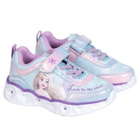 Маратонки Disney Sporty light eva sole with lights frozen trainers - Blue (Purple) маратонки,мъжки,маратонки,дамски,маратонки,disney,sporty,light,eva,sole,with,lights,frozen,trainers,blue,(purple)