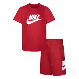Nike Club short sleeve set - Red (University Red) детски,екипи,nike,club,short,sleeve,set,red,(university,red)