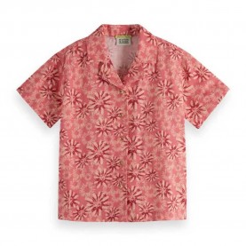 риза,с,къс,ръкав,детски,ризи,scotch,&,soda,179336,short,sleeve,shirt,pink