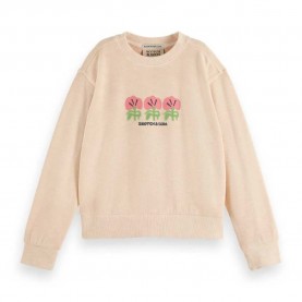 блуза,детски,блузи,scotch,&,soda,179352,relaxed,fit,sweatshirt,powdered,peach