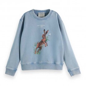 блуза,детски,блузи,scotch,&,soda,179353,loose,fit,sweatshirt,blue