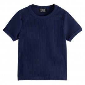 Бебешка тениска Scotch & soda Baby Slim Fit T-shirt - Navy бебешка,тениска,детски,тениски,scotch,&,soda,baby,slim,fit,t,shirt,navy