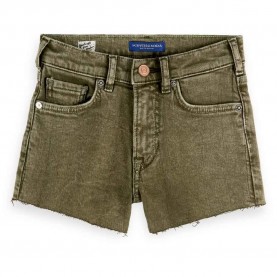 къси,панталони,детски,панталони,scotch,&,soda,the,ray,relaxed,fit,denim,shorts,washed,military,(green)