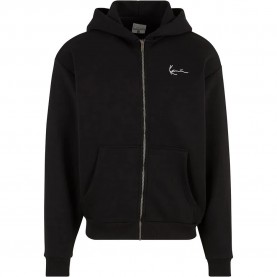 блуза,мъжки,пуловери,дамски,пуловери,karl,kani,chest,signature,essential,os,full,zip,sweatshirt,black,(black)