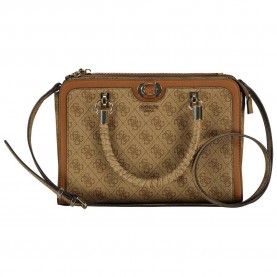 чанта,всички,чанти,guess,orlina,society,satchel,bag,brown