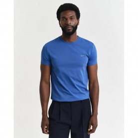 тениска,мъжки,тениски,gant,2013032,short,sleeve,t,shirt,blue
