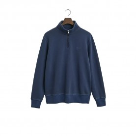 блуза,мъжки,пуловери,gant,2067036,half,zip,sweatshirt,blue,(persian,blue)